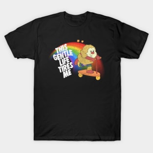 Existential Pain / Retro 80s Style Cartoon Design T-Shirt